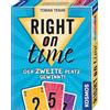 Kosmos 741860 Right on Time, Il Secondo Posto Vince, Gioco di Carte Veloce per 2-5 Persone dai 10 Anni in su