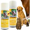 EMMA Set di Pronto Soccorso per Cavalli I Spray all'argento + Spray allo Zinco I Protezione delle ferite Spray per Cani I Guarigione delle ferite Spray all'argento I Gesso Spray per Cani 2 * 200ml