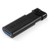 Verbatim Pen Drive 256GB Verbatim USB 3.0 PinStripe da Colore Nero