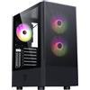 Itek Case Itek SIISBE 3.0 Midi Tower ATX/ITX/micro ATX Nero [ITGCASIB30]