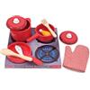 Melissa & Doug- Set di Accessori per Cucina in Legno, Giochi in Legno per Bambini, Giocattoli Montessori I Giocattoli di ruolo, Regalo per Bambina e Bambino dai 3 4 5 6 7 Anni