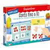 Clementoni - 16269 - Montessori - Conto Fino a 10 - Made in Italy, Gioco Montessori 3 Anni, Gioco educativo metodo montessoriano (Versione in Italiano)