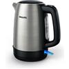 Philips Daily Collection HD9350/90 Bollitore in metallo, coperchio a molla, indic. lum.