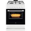 Electrolux LKK620010W Cucina a libera installazione mista piano a gas + forno elettrico