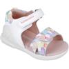 Biomecanics 252141, Sandali Bambina, Bianco, 22 EU