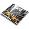 Beurer GS 203 Bilancia in Vetro con Stampa New York, display bianco, lcd
