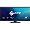 EIZO Monitor PC Curvo 34.1" UWQHD IPS 300 cd/m2 FlexScan EV3450XC-BK