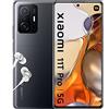 Xiaomi 2107113SG 11T Pro 5G, Smartphone, 6.6 120Hz Amoled flat Dot Display, Snapdragon 888, fotocamera professionale da 108 MP, 5000 mAh, grigio, 256 GB