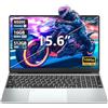 Monovate PC Portatile 15,6, Notebook 16GB RAM 512GB SSD, Celeron N5095 CPU, 180° Opening and Closing Schermo, Laptop Digitale Tastiera Retroilluminata+Sblocco Impronta Digitale, Mini HDMI+USB 3.0
