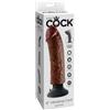 King Cock,Pipedream Dildo Vibrante Marrone King Cock