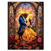 QIUQI Diamond Painting Fiori, Diamond Painting Kit Completo, Diamond Painting Bambina e Adulti, Diamantini Crystal Art, Decorazione per Casa e Pareti 30x40cm