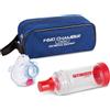 TRED Srl FISIOCHAMBER VISION PLUS CAMERA DI INALAZIONE CON BOCCAGLIO E MASCHERA PERIATRICA