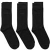 GANT SOFT COTTON SOCKS 3-PACK, Calzini Uomo, Black, Standard