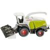 siku 1418, Mietitrebbia Claas, Metallo e Plastica, Bianco e Verde, Tubo oscillante di scarico della granella
