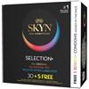 Skyn Selection 35 Preservativi Senza Lattice 10 Original 10 Extra Lubrificati 10 Intense Feel Più 5 Preservativi Assortiti