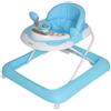Aziamor Dodo New Girello Per Bambini Regolabile con Centro Attivita' Luci e Suoni Azzurro