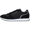 Tommy Hilfiger Uomo Sneakers Runner New Eva Mix Sportive, Nero (Black), 44 EU