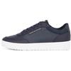 Tommy Hilfiger Uomo Sneakers Court Basket Core Eleganti, Blu (Desert Sky), 44 EU