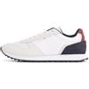 Tommy Hilfiger Uomo Sneakers Runner New Eva Mix Sportive, Bianco (White), 44 EU