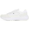 Tommy Hilfiger Donna Sneakers Runner Sporty Profilo Basso, Bianco (White), 41