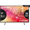 Samsung TV UE50DU7190UXZT LED 4K, Smart TV 50" Crystal Processor 4K, Slim Look, DVBT-2, Q-Symphony & OTS Lite, Integrato con Bixby, compatibile con Alexa e Google Assistant, Black 2024