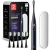 Oclean Spazzolino elettrico X Series Pro Digital Gift Set, 6 Teste di spazzole, Custodia da viaggio, Touch screen intelligente, 3 Modalità, 30 Giorni, IPX7, Stella Viola