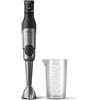 Versuni Frullatore a immersione Philips Serie 5000 - Potenza 1200W. Tecnologia ProMix. Indicatore LED della velocità. Facile da controllare. Design compatto. Pulizia facile. Nero (HR2681/00)