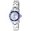 Invicta Pro Diver Orologio da Donna in acciaio inossidabile con movimento Quarzo - 24mm, Blu / Argento