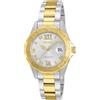 Invicta Pro Diver - Orologio da Donna in Acciaio Inossidabile con Movimento al Quarzo, Bicolore/Argento - 38 mm
