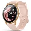 AGPTEK LW11 Smartwatch Donna Orologio Fitness 1,3" Full Touch, Impermeabile IP68, Cardiofrequenzimetro Polso Salute della Donna,Monitor Sonno Contapassi Controllo Musica Cronometro per Android iOS