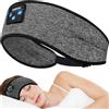 Voerou Cuffie per dormire Cuffie con archetto Bluetooth, Cuffie per dormire regolabili, oltre 10 ore di riproduzione con altoparlanti stereo HD Hi Fi, perfette per dormire, allenamento, yoga, viaggi
