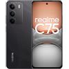realme C75 4G Smartphone, 6.72'' FHD Display, 6000mAh Batteria, 8+128GB Cellulare, 50MP AI Fotocamera, IP69 Resistenza a polvere e acqua, Helio G92 Max Chipset, Nero, Senza Adattatore