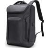 HOMIEE Zaino Antifurto Uomo Zaino Porta PC 15.6 Pollici Zainetto Scuola Ufficio Lavoro Affari Universita Impermeabile Zaini da Donna Uomo con Porta USB per Viaggio Viaggiare Aereo