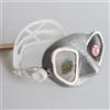 C4 Carbon C4 Maschera Condor Silver White Antifog