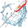 ThermoPro TP15 Termometro Cucina Impermeabile con Sonda Lunga Digitale Professionale da Lettura Istantaneo per Alimenti Liquidi Latte Carne Barbecue Cibo Dolci Olio Vino con Calibrazione