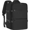 xlodea Zaino Ryanair 40x20x25 Bagaglio a Mano Zaino da Viaggio Aereo Borse da Cabina 40x20x25 per Donna Uomo con Porta USB, Custodia per trolley