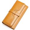 SENDEFN Portafoglio Da Donna in Vera Pelle Con Blocco Rfid, Borsa Lunga Da Donna Con Scomparti Multipli Per Carte E Scomparto Con Cerniera