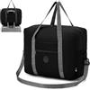SUCIKORIO 45x36x20cm easyJet Borsa da Viaggio Aereo Bagaglio a Mano, Impermeabile Nylon Borsone da Viaggio 32L Borsoni Viaggio Travel Bag Per Donna Uomo Con Tracolla Regolabile