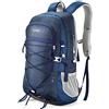 HOMIEE Zaino da Trekking 45L, Resistente all'acqua e Leggero Zaino da Escursione per Trekking Alpinismo, Multifunzione Zaino da Campeggio per Sport Viaggio,Donna e Uomo,Blu