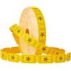 KreativeKraft Set Gioco Bingo o Accessori Tombola Fiches Cartelle Tombola Riffa Biglietti Contatori Pennarelli Bingo per Bambini e Adulti (Lotteria Gialla)