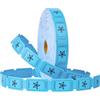 KreativeKraft Set Gioco Bingo o Accessori Tombola Fiches Cartelle Tombola Riffa Biglietti Contatori Pennarelli Bingo per Bambini e Adulti (Lotteria Blu)
