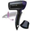 Remington Asciugacapelli 1400W - Estremamente piccolo e pieghevole - Asciugacapelli da Viaggio, Bocchetta per lo styling, 2 livelli di riscaldamento e ventola, On the Go D2400