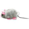 Croci Tremolino, Topo elettrico per gatti, giocattolo per gatto, topo di peluche automatico con ricarica, senza batteria, 8 CM