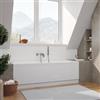 DEGHI Vasca da bagno da incasso 170 x 70 cm in acrilico - Zelta