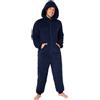 CityComfort Pigiama Intero Uomo - Pigiama Invernale Uomo in Caldo Pile con Cappuccio M-3XL - Pigiami Interi per Ragazzi Idea Regalo (Navy, L)