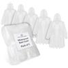 CityComfort Impermeabile Bambino, Poncho Antipioggia Usa e Getta - Multipacco (Bianco - Confezione da 5)