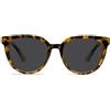 SOJOS Occhiali da Sole Rotondi Polarizzati Donna Uomo Stile Retrò Classico UV400 SJ2175 con Telaio Tartaruga/Grigia Lente