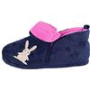 de fonseca Pantofole stivaletti invernali Donna - Babbucce da Ragazza con coniglietto - EXTRA CALDE (BLU SCURO, 40, numeric_40)