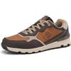 ARRIGO BELLO Sneakers Uomo Scarpe Ginnastica Sportive Casual Running Sneaker Taglia 41-46 (Marrone,Taglia 45)