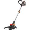 WORX Nitro WG173E.9 - Tagliaerba a batteria 20 V, potente motore brushless - circuito di taglio da 33 cm - Comfort di utilizzo grazie all'impugnatura in gomma - compatibile con PowerShare - senza